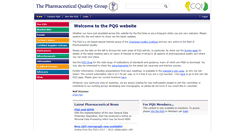 Desktop Screenshot of pqg.org