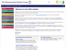 Tablet Screenshot of pqg.org